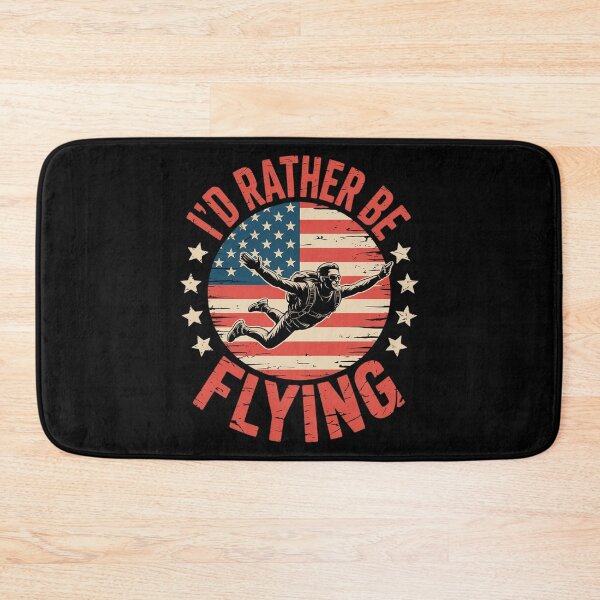Item preview, I'd Rather Be Flying Skydive Skydiving designed and sold by skanderio.