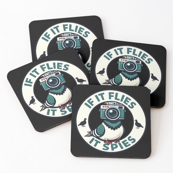 Item preview, If It Flies It Spies - Birds Are not Real designed and sold by artbycynthias.
