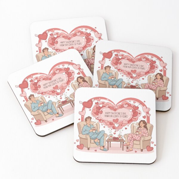 Item preview, Happy Valentine's Day, from our couch to yours designed and sold by Misty Brook Designs.