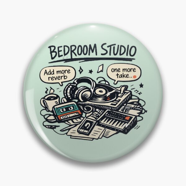 Item preview, BEDROOM STUDIO CHAOS designed and sold by peaknerd.