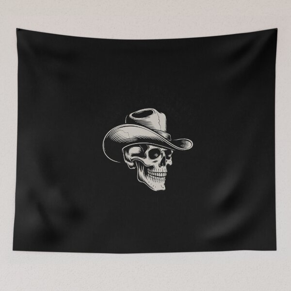 Item preview, If I can’t Obsess Over Things Cowboy Skull designed and sold by skanderio.