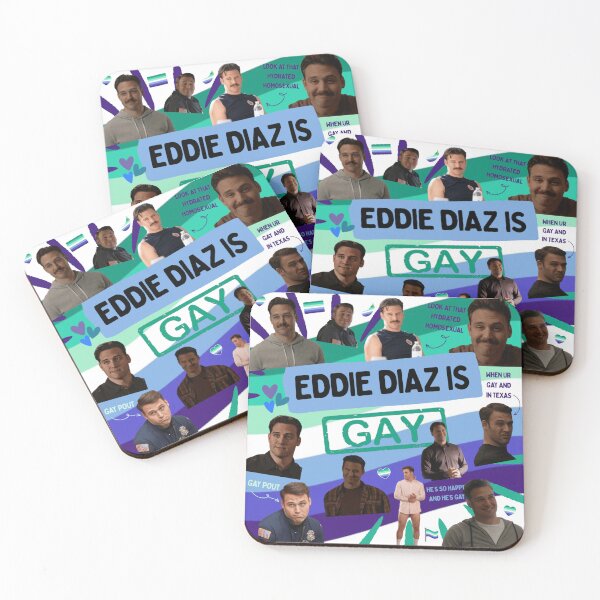Item preview, Eddie Diaz is Gay designed and sold by jenivy95.