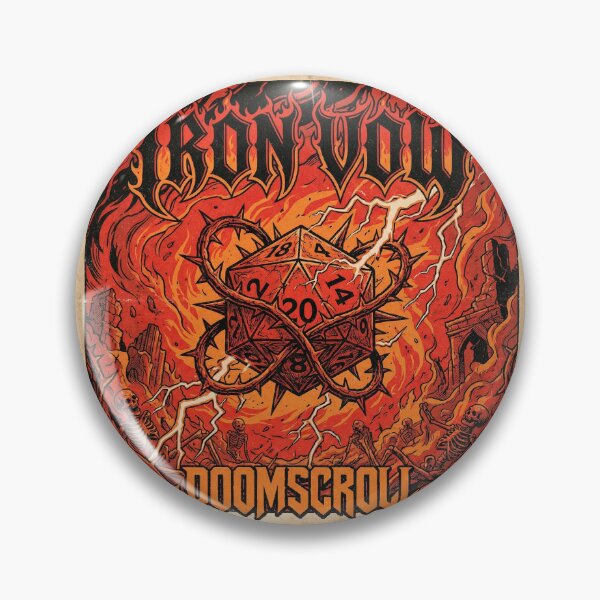 Item preview, IRON VOW: Heavy Metal d20 Gamer Art designed and sold by Jonathas0989.