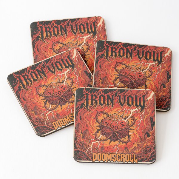 Item preview, IRON VOW: Heavy Metal d20 Gamer Art designed and sold by Jonathas0989.