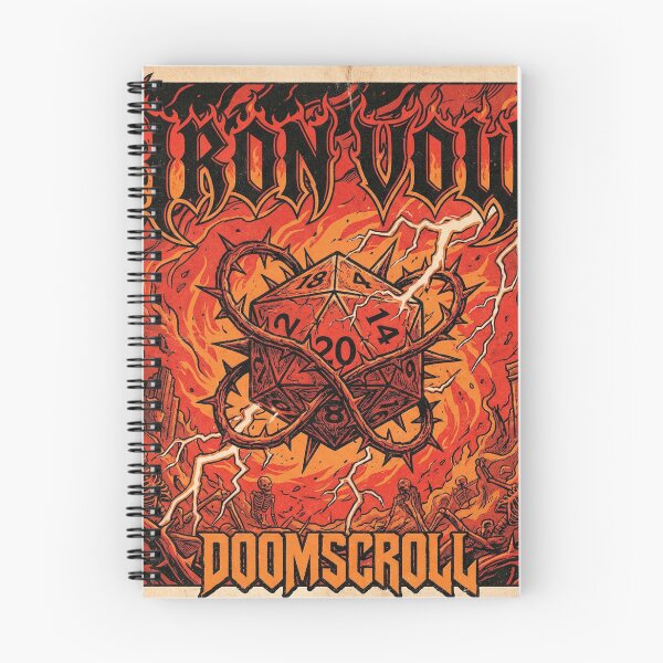 Item preview, IRON VOW: Heavy Metal d20 Gamer Art designed and sold by Jonathas0989.