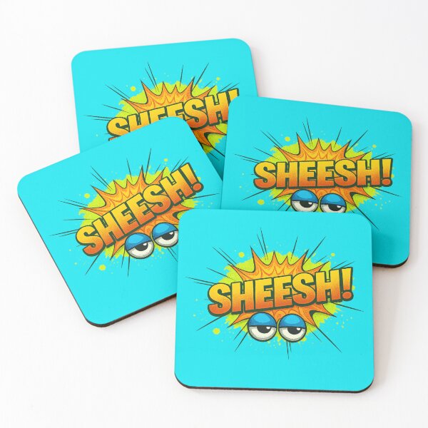 Item preview, SHEESH!  - Comic Graffiti Art with an Eye Roll designed and sold by royalswin.