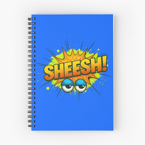 Item preview, SHEESH!  - Comic Graffiti Art with an Eye Roll designed and sold by royalswin.