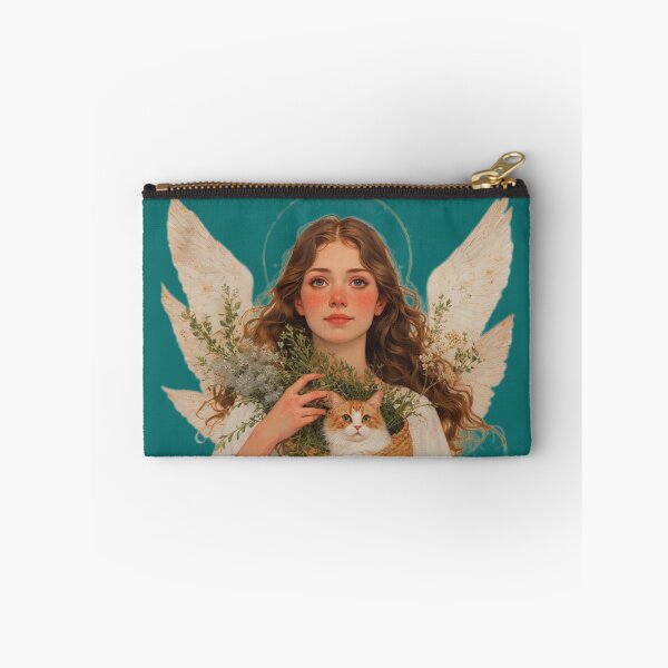 Item preview, Saint Gertrude of Nivelles with cats. designed and sold by Natalia-Vlad.
