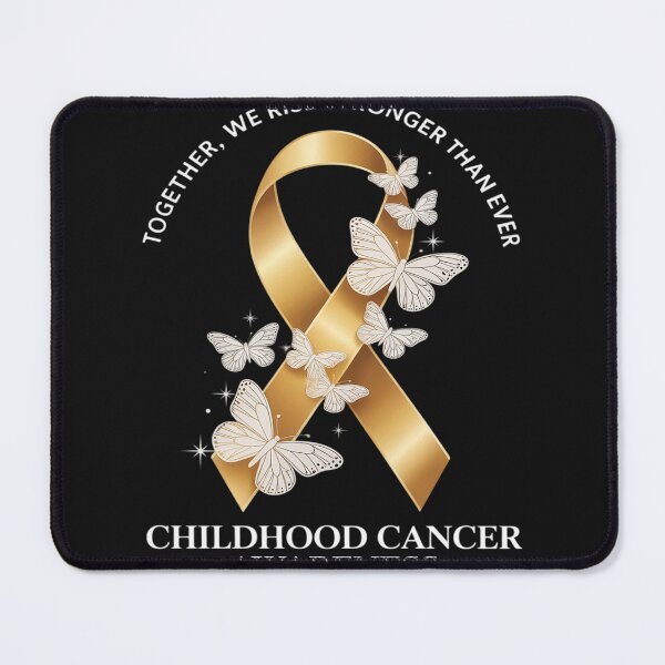 Item preview, Childhood Cancer Awareness We Rise Stronger Gold Ribbon designed and sold by LegendsArt75.