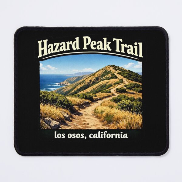 Item preview, Hazard Peak Trail, Los Osos, California designed and sold by Myra365Art.