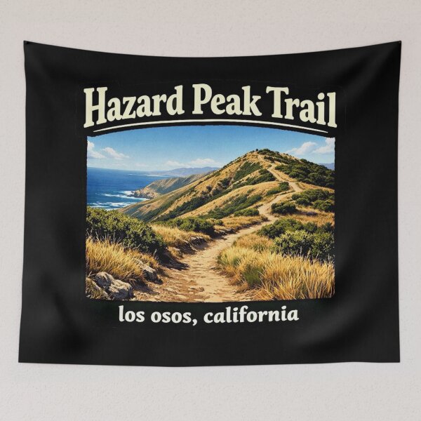 Item preview, Hazard Peak Trail, Los Osos, California designed and sold by Myra365Art.
