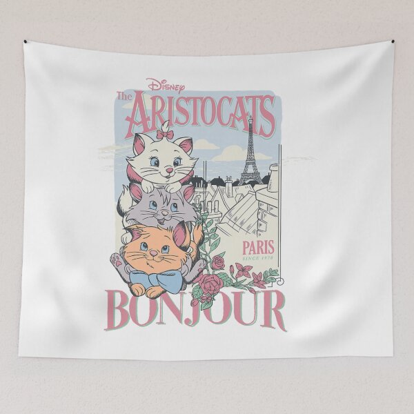Item preview, The Aristocats Bonjour Paris Since 1979 Vintage designed and sold by Carley Peter.