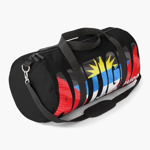 Item preview, ANTIGUA AND BARBUDA - Flag Flying in Wind cut to Letters Souvenir Sticker Shirt designed and sold by Adam Gormley.