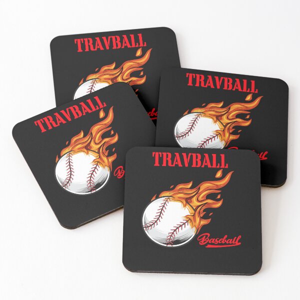 Item preview, Travball Adventure Travel Baseball Shirt designed and sold by ChameraDesign.