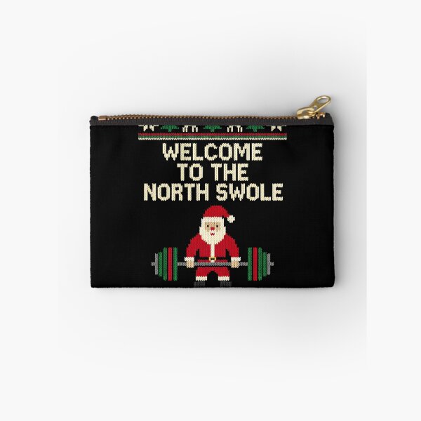 Item preview, Welcome To The North Swole Funny Christmas Workout Gear designed and sold by DynamicDesign.