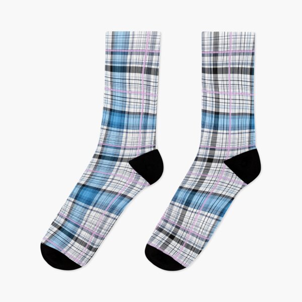 Item preview, Blue Black and White Plaid Seamless Repeat designed and sold by Sharon Schwalbe.