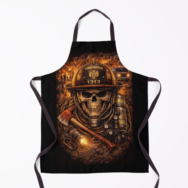 Item preview, SVT Firefighter Skull | First Responder Fire Service Tribute Art designed and sold by SEVERTREND APPAREL .