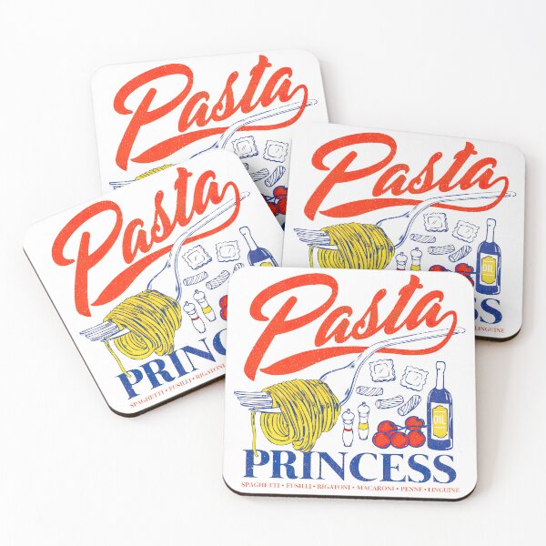 Item preview, Pasta Princess Retro Italian Noodle Foodie Lover designed and sold by SpookshowDesign.
