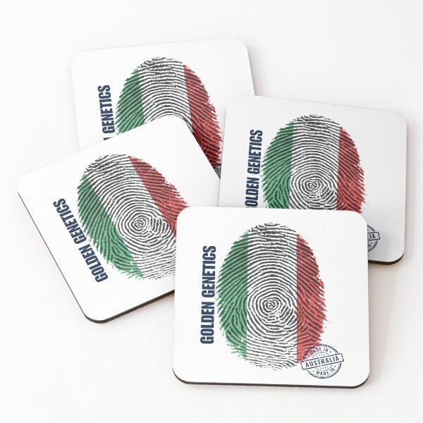 Item preview, Golden Genetics - Italian Australian Fingerprint Art designed and sold by PI-Global.