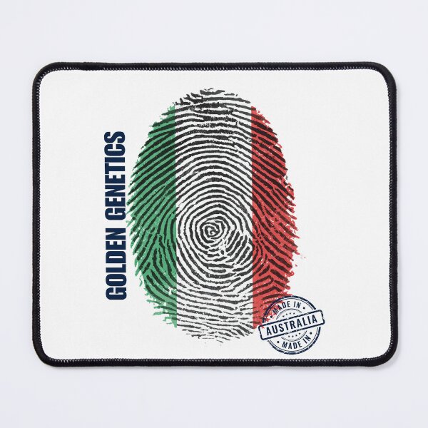 Item preview, Golden Genetics - Italian Australian Fingerprint Art designed and sold by PI-Global.