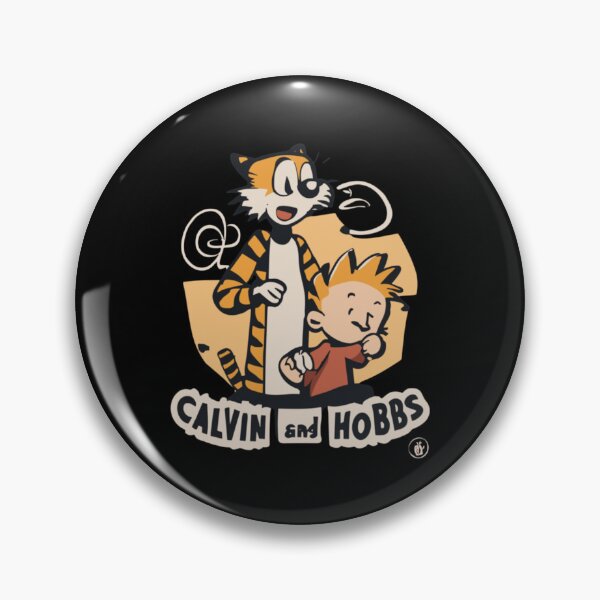 Item preview, Calvin and Hobbs Cartoon 90s Characters Sticker designed and sold by Carley Peter.