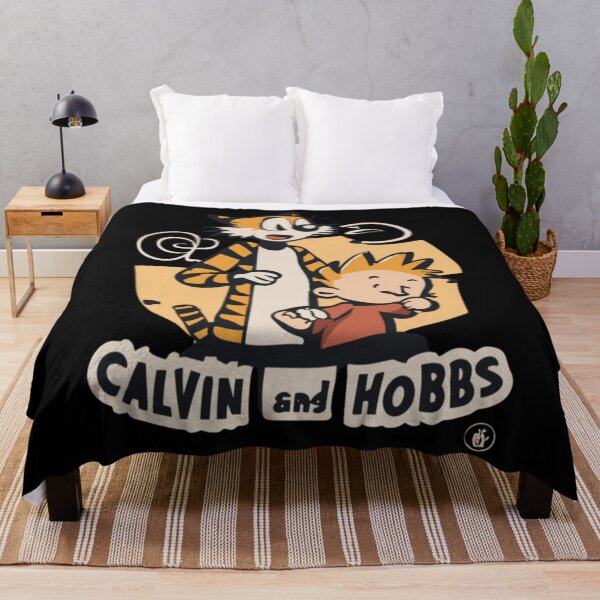 Item preview, Calvin and Hobbs Cartoon 90s Characters Sticker designed and sold by Carley Peter.