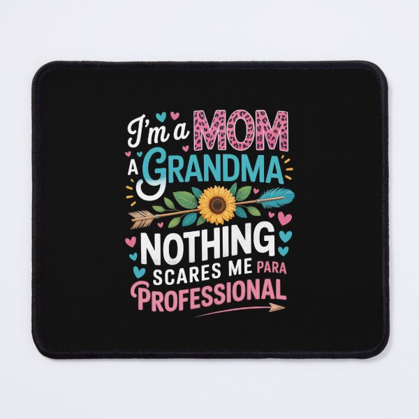 Item preview, I'm A Mom A Grandma And A Retired Paraprofessional designed and sold by imsamaharem.