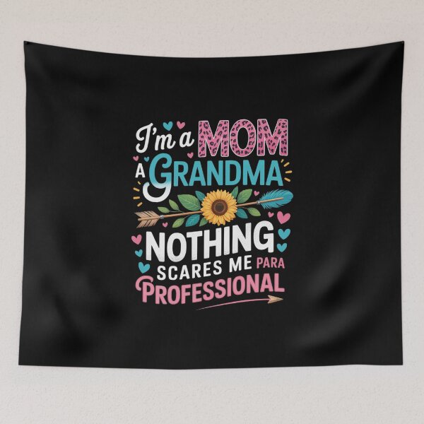 Item preview, I'm A Mom A Grandma And A Retired Paraprofessional designed and sold by imsamaharem.