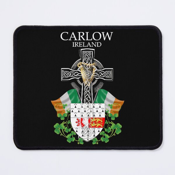 Item preview, Carlow Ireland Crest Celtic Cross Ireland Flag Celebration Irish designed and sold by pansak.