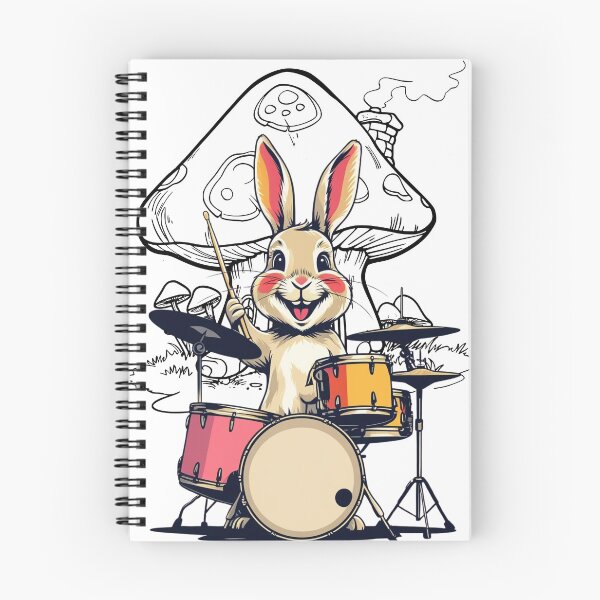 Item preview, Rock Drummer Bunny designed and sold by yuki-hana.