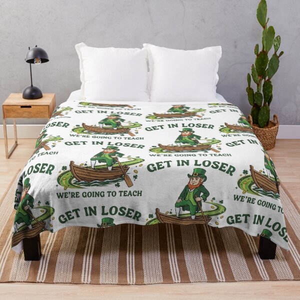 Item preview, Get In Loser Were Going To Teach Funny Leprechaun St Patricks Day Teacher designed and sold by pansak.