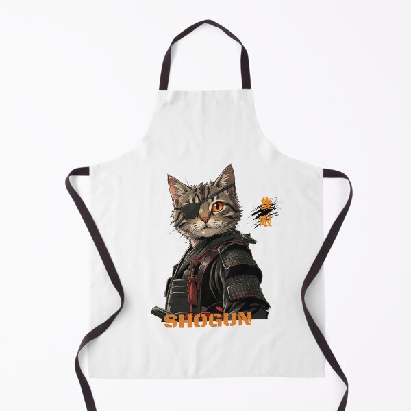 Item preview, Battle Scarred Shogun Cat - Veteran Anime Samurai General designed and sold by WelLarsDigitals.