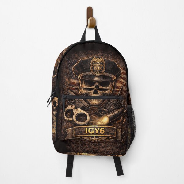 Item preview, SVT Law Enforcement IGY6 Skull | First Responder Police Support Tribute Art designed and sold by SEVERTREND APPAREL .