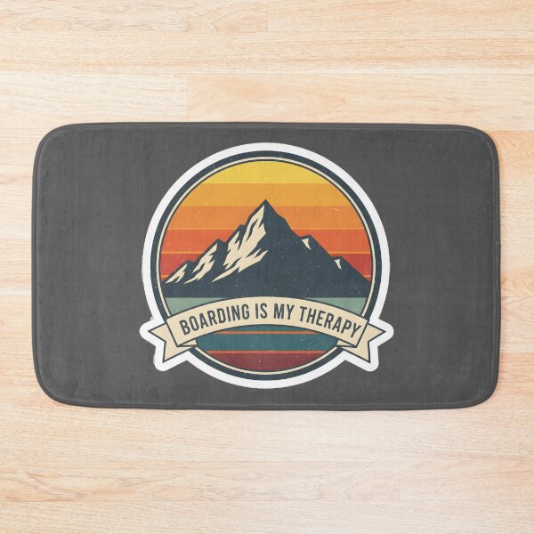 Item preview, Vintage Snowboarding Sticker with Mountain Sunset designed and sold by homydesign.