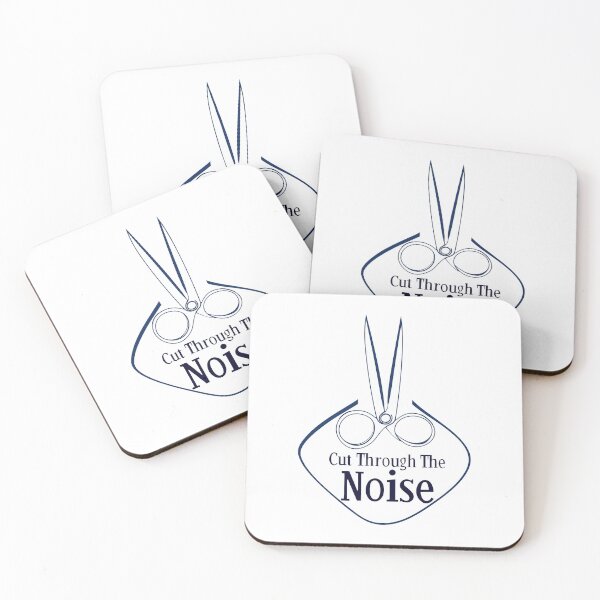 Item preview, Cut Through The Noise Minimalist Scissors designed and sold by FWLKIT.