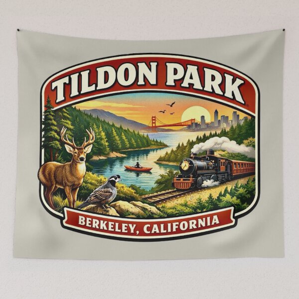 Item preview, Tilden Park, Berkeley, California designed and sold by Myra365Art.