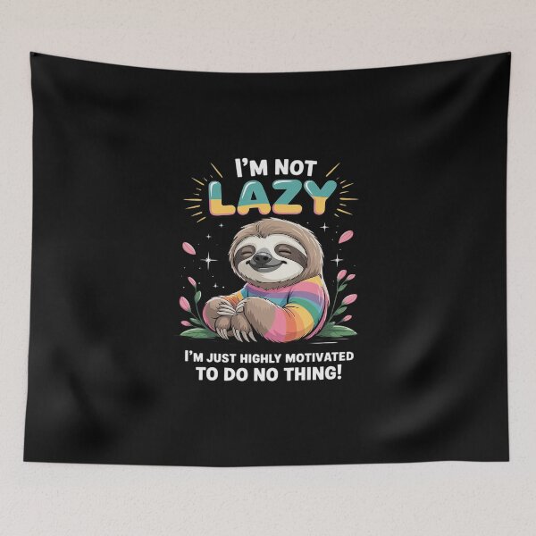 Item preview, I'm Not Lazy I'm Just Highly Motivated to Do Nothing designed and sold by imsamaharem.