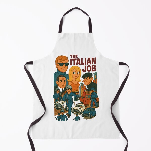 Item preview, The Italian Job - Retro Poster 'Heist' designed and sold by Cars with Character.