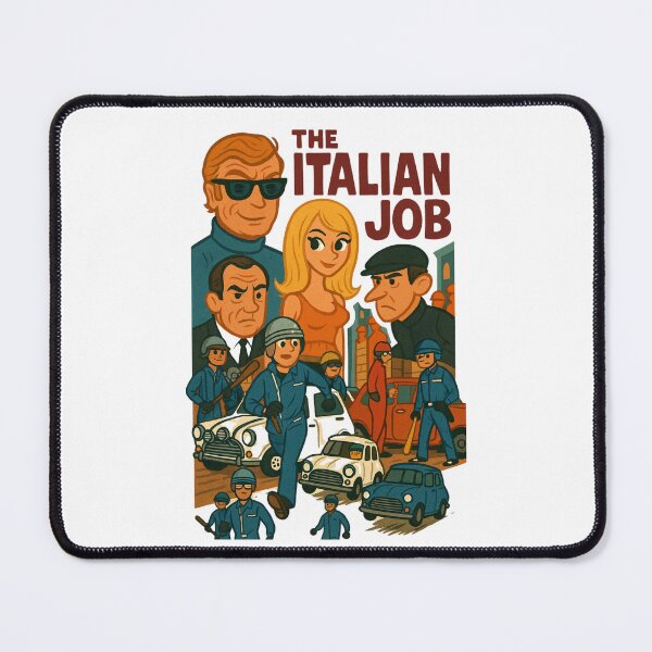 Item preview, The Italian Job - Retro Poster 'Heist' designed and sold by Cars with Character.
