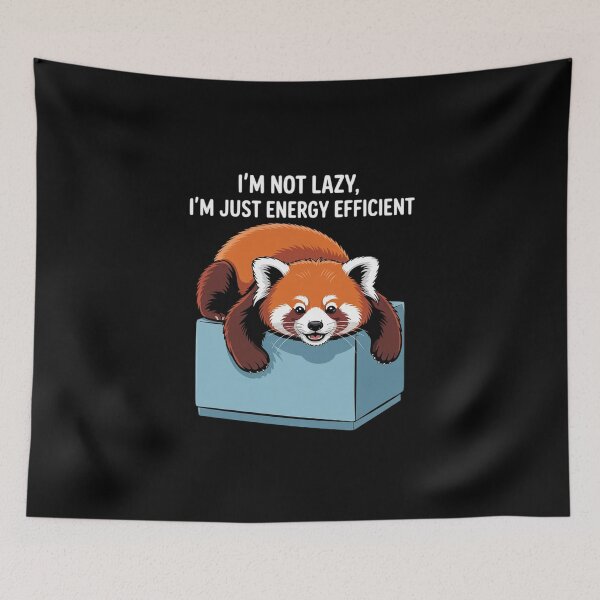 Item preview, I'm Not Lazy, im Just Energy Efficient designed and sold by imsamaharem.