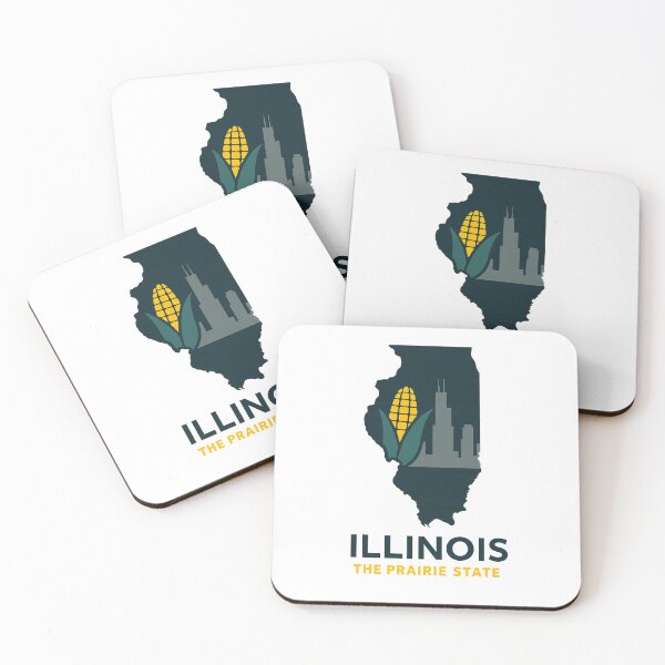 Item preview, Illinois – The Prairie State  50 States Collection designed and sold by D. Lala.
