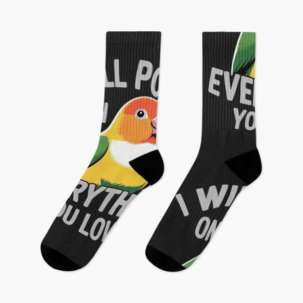 Item preview, Chubby White Belly Caique I Will Poop on Everything You Love designed and sold by LegendsArt75.