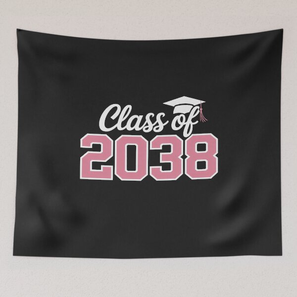Item preview, Class of 2038 Grow with Me Kindergarten Pink Coquette Bow designed and sold by LegendsArt75.