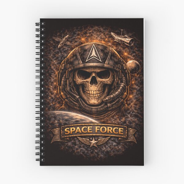 Item preview, SVT Space Force Skull | First Responder & Military Space Operations Tribute Art designed and sold by SEVERTREND APPAREL .