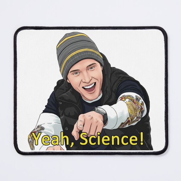 Item preview, Jesse Pinkman Yeah Science Funny Quote Illustration designed and sold by Greemo03.