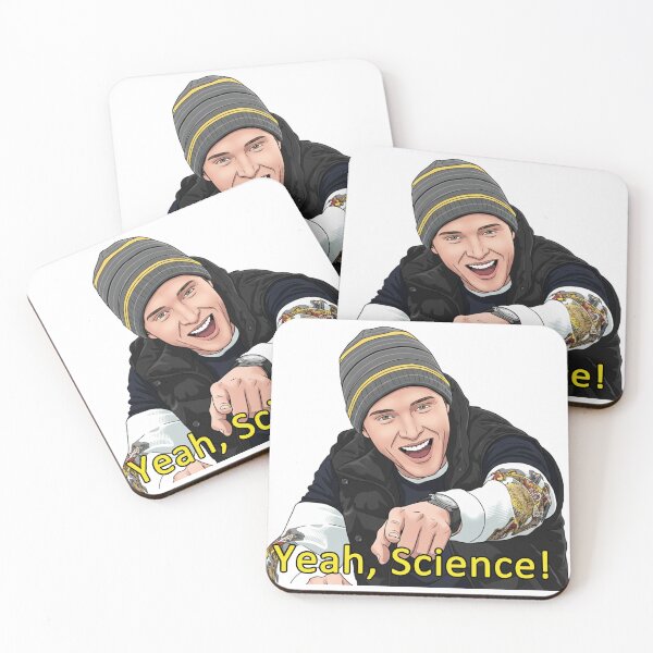 Item preview, Jesse Pinkman Yeah Science Funny Quote Illustration designed and sold by Greemo03.