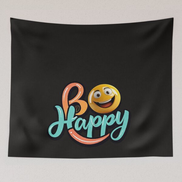 Item preview, BE HAPPY designed and sold by Techtricksgh.