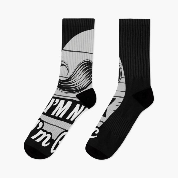 Item preview, I'm Not Old I'm Classic Retro Mustache Humor designed and sold by countntenov.