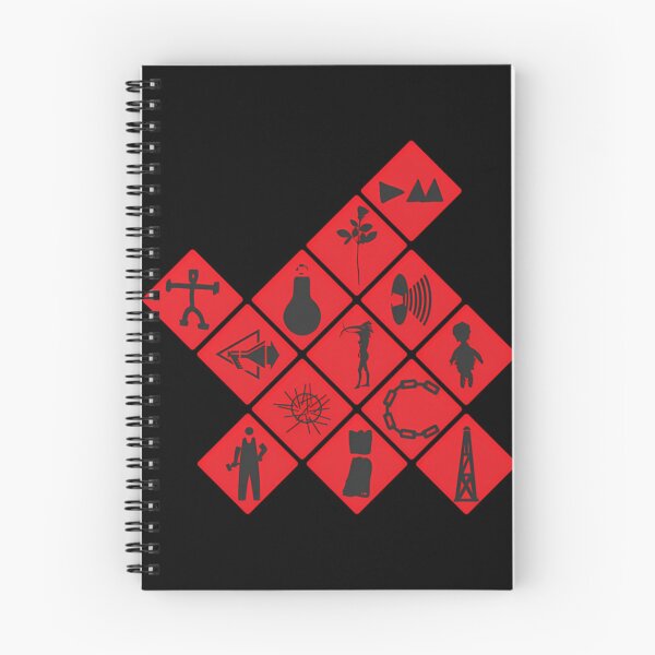 Item preview, Depeche Mode  Red Typography Art designed and sold by AidanToma.