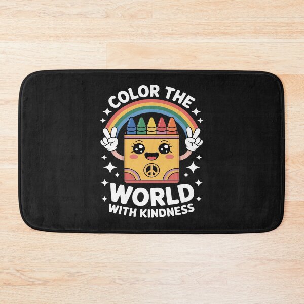 Item preview, Color The World With Kindness Crayon Mental Health Awareness designed and sold by LegendsArt75.